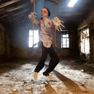 Muñeca diabolica amacandose