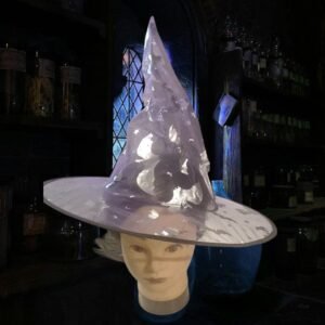 sombrero bruja ,transparente.