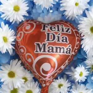 Globo metalizado x5 un