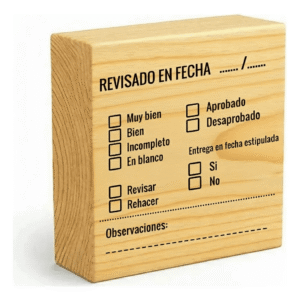 Sellos de corrección docente 3