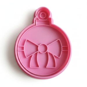 Cortante / Marcador con Diseño Bola Navideña