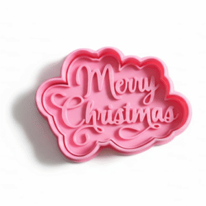 Cortante / Marcador con Diseño Merry Christmas